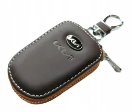 kia-nowe-logo-etui-pokrowiec-skorzany-na-kluczyk-brazowy-premium