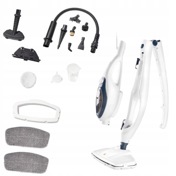 SILVERCREST Mop Parowy 2w1 i Odkurzacz Parowy SDM 1500 D4 1500 W