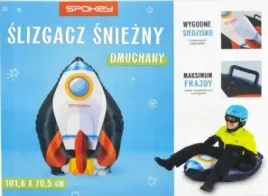 sanki-dmuchane-slizgacz-sniezny-z-uchwytami-rakieta