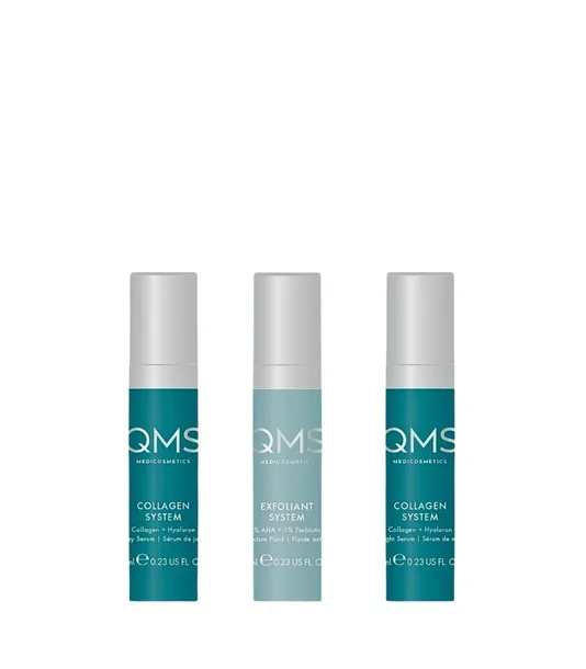 qms-core-system-collagen-exfoliant-medium-set-3x7-ml