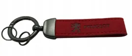 peugeot-brelok-breloczek-brylok-alcantara-czerwony
