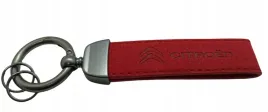citroen-brelok-breloczek-brylok-alcantara-skora-czerwony