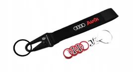 audi-zestaw-brelok-pierscienie-metalowy-czerwony-smycz-20-cm-w2