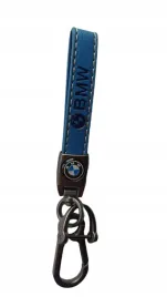 bmw-brelok-breloczek-skora-niebieski