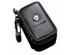 skoda-etui-pokrowiec-skorzany-na-kluczyk-czarny