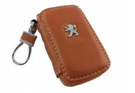 peugeot-etui-pokrowiec-skorzany-na-kluczyk-brazowy