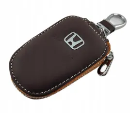 honda-etui-pokrowiec-skorzany-na-kluczyk-brazowy-premium