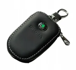 skoda-etui-pokrowiec-skorzany-na-kluczyk-czarny-premium