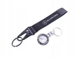 mercedes-zestaw-brelok-czarny-metalowy-do-kluczy-smycz-20-cm