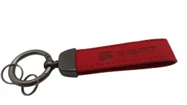 seat-brelok-breloczek-brylok-alcantara-czerwony