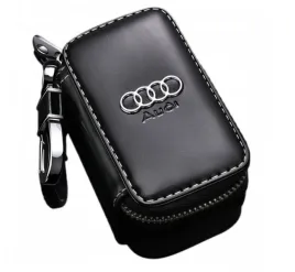 audi-pokrowiec-etui-skorzany-na-kluczyk-czarny