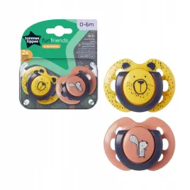 tommee-tippee-ttp43335796-smoczek-uspokajajacy-fun-friends-0-6m-2pak