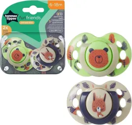 tommee-tippee-ttp43335896-smoczek-uspokajajacy-fun-friends-6-18m-2pak