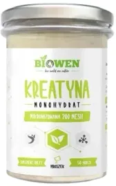 kreatyna-monohydrat-biowen-wydajnosc-treningowa-sila-miesni-czysty