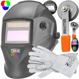 przylbica-samosciemniajaca-maska-spawalnicza-true-color-rekawice