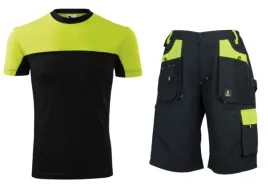 spodenki-robocze-krotkie-szorty-urgent-mocne-ubranie-zestaw-koszulka