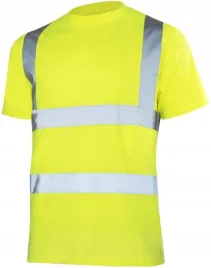 przewiewna-koszulka-robocza-odblaskowa-ostrzegawcza-meska-zolta
