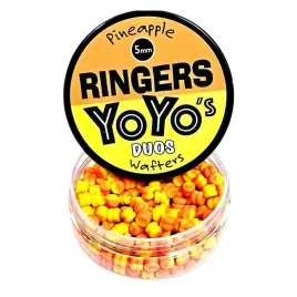 ringers-pineapple-yoyo-s-duos-wafters-5mm-orange-yellow