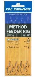 przypony-vde-robinson-method-feeder-501bm-barbless-zylka-z-igla-roz