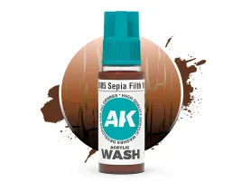wash-modelarski-sepia-filth-acrylic-wash-ak19305-ak-interactive