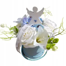 flower-box-kwiaty-sztuczne-bukiet-prezent-pierwsza-komunia-swieta