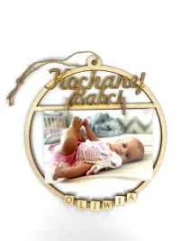 drewniana-ramka-wiszaca-ze-zdjeciem-prezent-dla-babci-ozdoba-na-dzien-babci