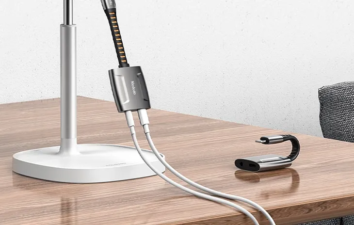 adapter-mcdodo-lightning-do-lightning-aux-mini-jack-3-5mm-czarny-stan-nowy-kod-producenta-ca-6340