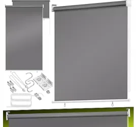 kesser-markiza-balkonowa-100x240-cm-szara-roleta-boczna-wodoodporna