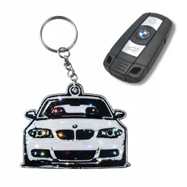 brelok-do-kluczy-bmw-e87-3d-brokatowy-efekt-i-sportowy-styl
