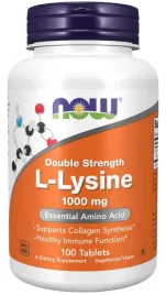 l-lysine-lizyna-1000mg-now-foods-reganeracja-stawy-100tab