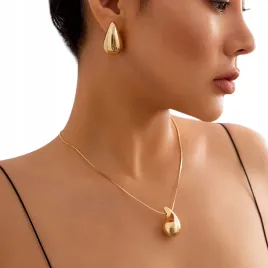 komplet-bizuterii-zlotej-stal-chirurgiczna-kropla-lezka