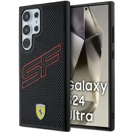 ferrari-fehcs24lpink-s24-ultra-s928-czarny-black-hardcase-big-sf-perforated