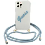 guess-guhcp12lcrtvsbl-iphone-12-pro-max-67-niebieski-blue-hardcase-script