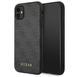 guess-guhcn61g4gfgr-iphone-11-xr-61-szary-grey-hard-case-4g-metal-gold-l