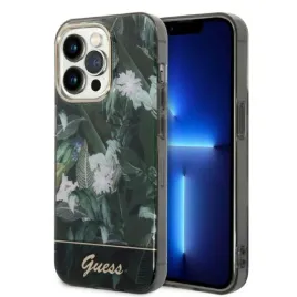 guess-guhcp14lhgjgha-iphone-14-pro-61-zielony-green-hardcase-jungle-colle
