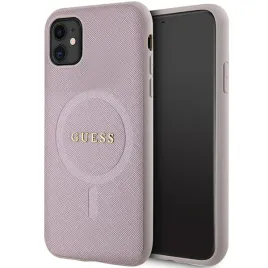 guess-guhmn61psahmcp-iphone-11-xr-6-1-rozowy-pink-hardcase-saffiano-mags