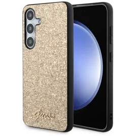 guess-guhcs24shggshd-s24-s921zloty-gold-hardcase-glitter-script