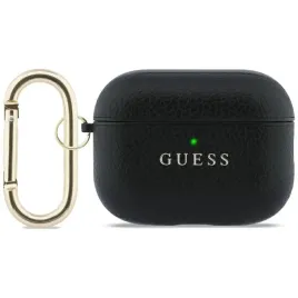 etui-guess-grained-classic-logo-do-airpods-pro-3-czarny