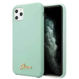 guess-guhcn58lslmgg-iphone-11-pro-zielony-green-hard-case-silicone-vintage