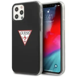 guess-guhcp12mpcuctlbk-iphone12-12-pro-61-czarny-black-hardcase-triangle