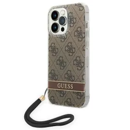 guess-guohcp14xh4stw-iphone-14-promax-67-brazowy-brown-hardcase-4g-print