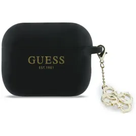 etui-guess-silicone-4g-charm-do-airpods-pro-3-czarny