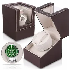gablotka-szkatula-brazowa-rotomat-na-jeden-zegarek-automatyczny