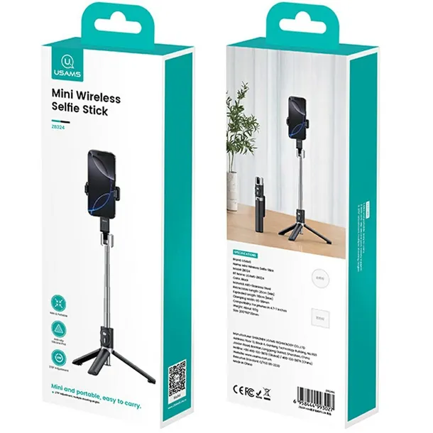 selfie-stick-usams-zb324-mini-wireless-czarny-kod-producenta-6958444993027