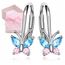 kolczyki-srebrne-dla-dziewczynki-angielskie-srebro-925-motylki-wiszace