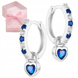 kolczyki-srebrne-wiszace-serce-kolczyki-srebrne-dla-dziewczynki-kolka