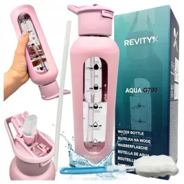 szklana-butelka-na-wode-bidon-shaker-z-miarka-i-dziubkiem-silikonowe