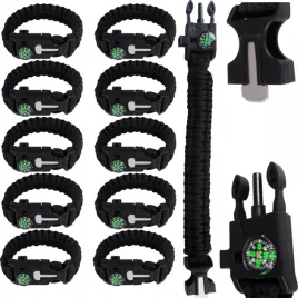 10x-bransoletka-opaska-paracord-5w1-krzesiwo-kompas-gwizdek-multitool-10szt
