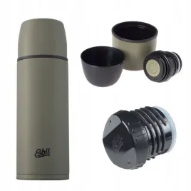 termos-na-napoje-herbate-stalowy-esbit-vacuum-1l-oliwkowy-2-kubki