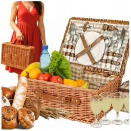 kosz-piknikowy-koszyk-wiklinowy-zestaw-4-osobowy-termotorba-sztucce